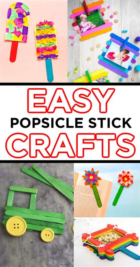 25 Easy Popsicle Stick Crafts For Kids Made With Happy 25 Easy Popsicle Stick Crafts For Kids Made With Happy
