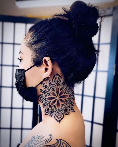 25 Unique Neck Tattoos For Women With Meaning Fabbon