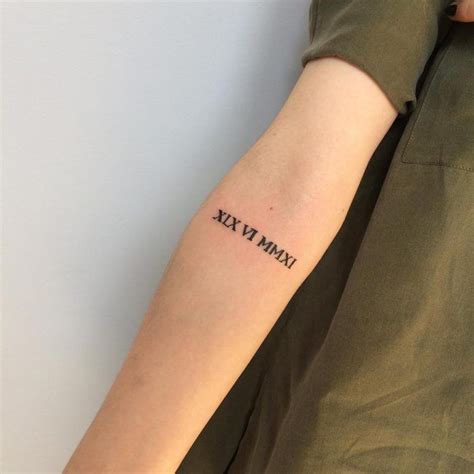 250 Birth Date Tattoos Ideas 2020 Roman Numeral Designs With 250 Birth Date Tattoos Ideas 2020 Roman Numeral Designs With