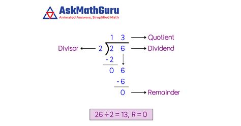 5 Ways To Calculate 26 Divided By 2