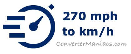 Convert 270 kmh to mph: Fast Facts on Speed Conversion