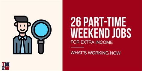 29 High Paying Part Time Weekend Jobs 2024 Update