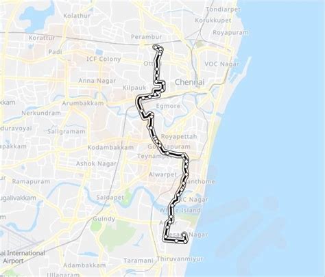 29C Bus Route Chennai Details Fare And Timing