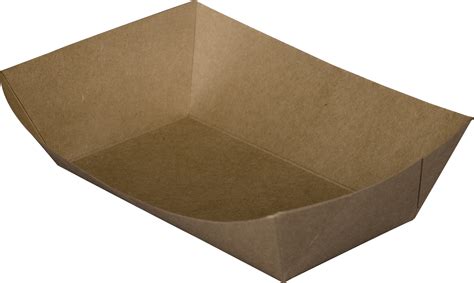 2Lb Paper Food Tray Bionature Plastifar 2Lb Paper Food Tray Bionature Plastifar