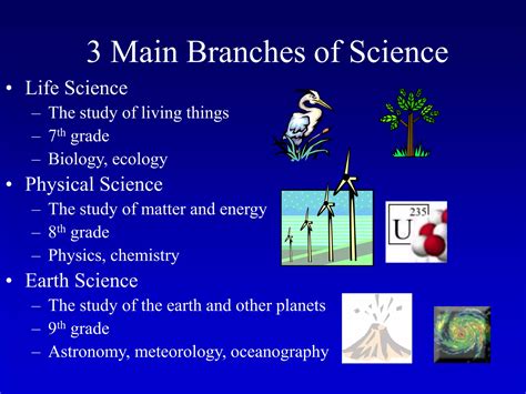 3 Branches Of Science The Branches Of Science 2019 02 16