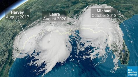3 Destructive Hurricanes That Hit The Us S Gulf Coast From 2017 2020