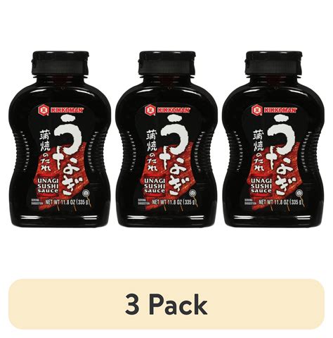 3 Pack Kikkoman Unagi Sushi Sauce 11 8Oz Walmart Com 3 Pack Kikkoman Unagi Sushi Sauce 11 8Oz Walmart Com