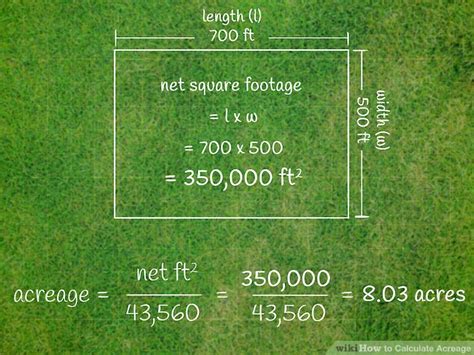 3 Ways To Calculate Acreage Wikihow