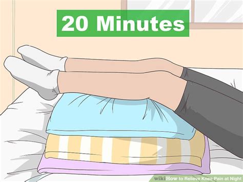 3 Ways To Relieve Knee Pain At Night Wikihow