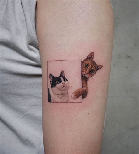 30 Adorable Cat Tattoos Every Cat Owner Would Be Jealous Of Demilked