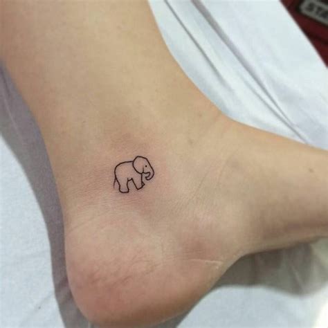 30 Adorable Tiny Elephant Tattoo 30 Adorable Tiny Elephant Tattoo