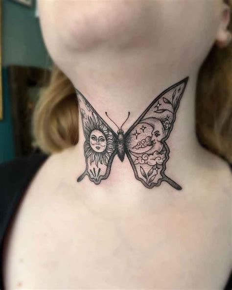 30 Alluring Throat Tattoo Designs And Their Meanings