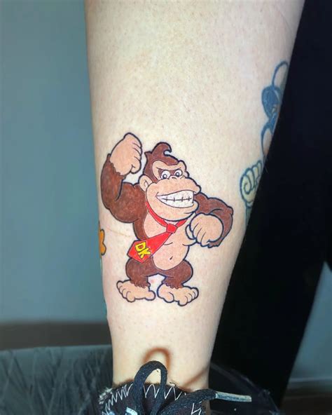 30 Best Donkey Kong Tattoo Ideas You Should Check
