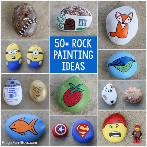 30 Easy Rock Painting Ideas Kids Activities Blog
