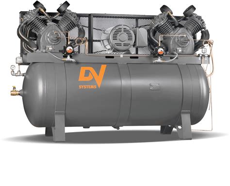 30 Hp Duplex Heavy Duty Industrial Series Compressor Technology Inc