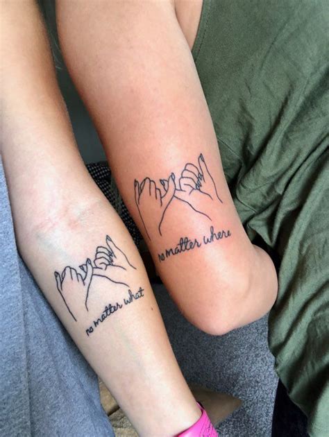 30 Long Distance Best Friend Tattoos