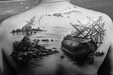 30 Shipwreck Tattoo Designs For Men 30 Shipwreck Tattoo Designs For Men