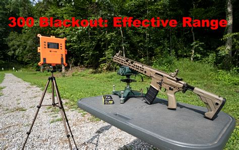300 Blackout Effective Range Amp Best Barrel Length