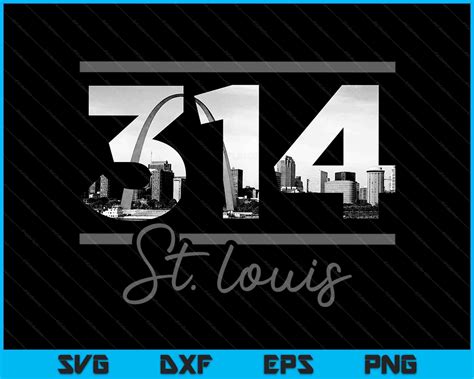 314 St Louis Missouri Area Code Design Pillow For Sale By Easyfuntees Redbubble