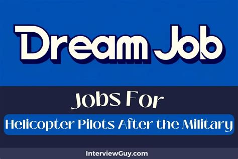 32 Jobs For Helicopter Pilots After The Military Flight Plan B