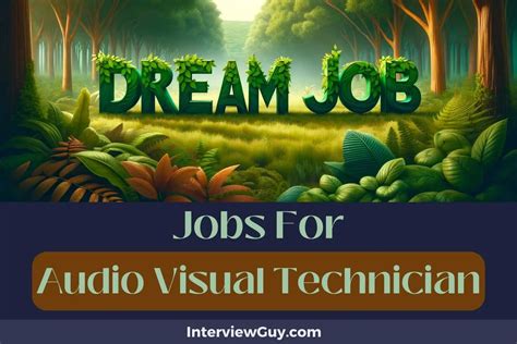 34 Jobs For Audio Visual Technician Tech Wizards Only