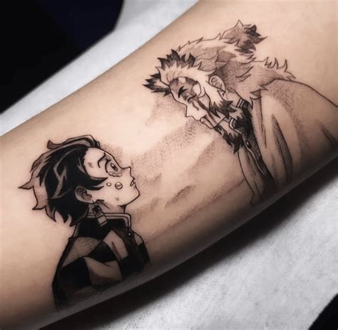 34 Superb Demon Slayer Tattoo Ideas To Aid Slay Your Demons