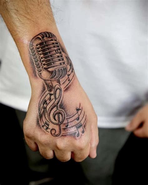 35 Of The Best Music Tattoos For Men In 2022 Fashionbeans Vanhoahoc