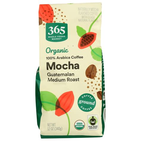 365 By Whole Foods Market Organic Peppermint Mocha Ground Coffee 12