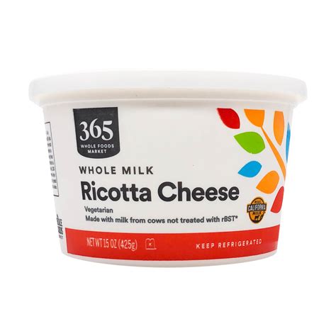 365 By Whole Foods Market Whole Milk Ricotta Cheese Fig App