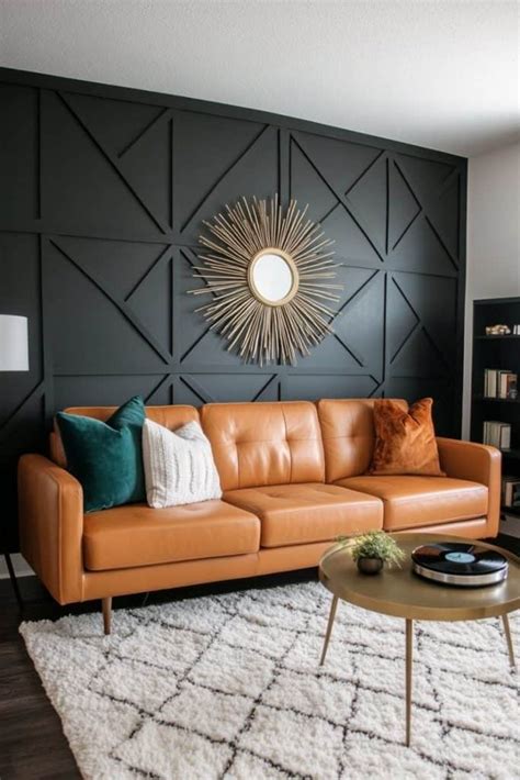 39 Black Accent Wall Designs For A Bold Home Makeover 39 Black Accent Wall Designs For A Bold Home Makeover