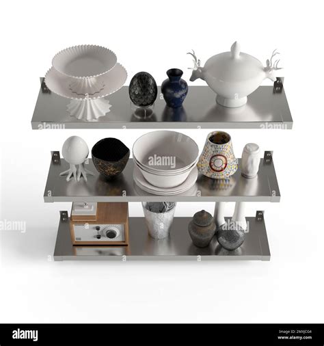 3D Cups Shelf Hi Res Stock Photography And Images Alamy