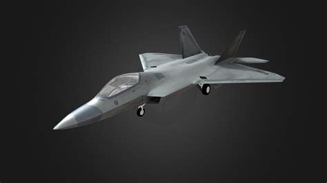 3D Lockheed Martin F 22 Raptor Model Turbosquid 1896283