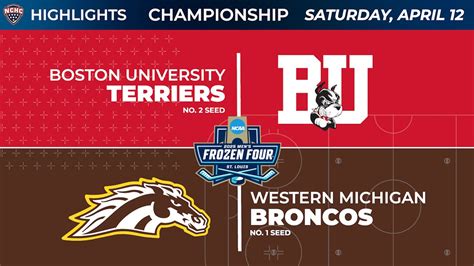 4 12 25 Boston University Vs Western Michigan National Championship Highlights Youtube