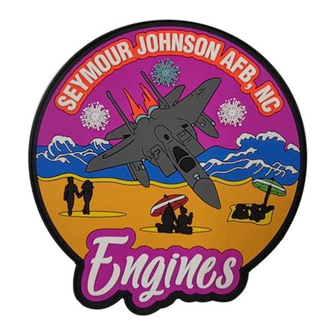 4 Cms Seymour Johnson Afb Nc F100 Pvc Patch 4 Cms Seymour Johnson Afb Nc F100 Pvc Patch