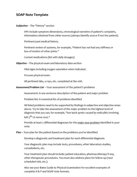 40 Fantastic Soap Note Examples Templates Templatelab 40 Fantastic Soap Note Examples Templates Templatelab