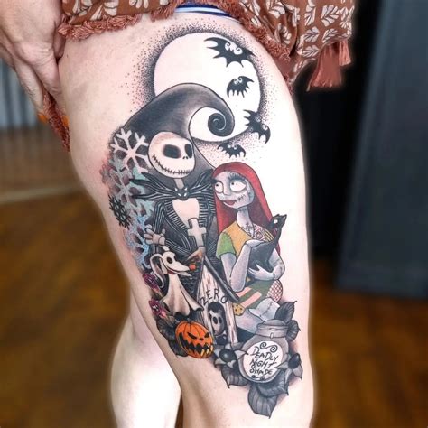 40 Nightmare Before Christmas Tattoos 40 Nightmare Before Christmas Tattoos