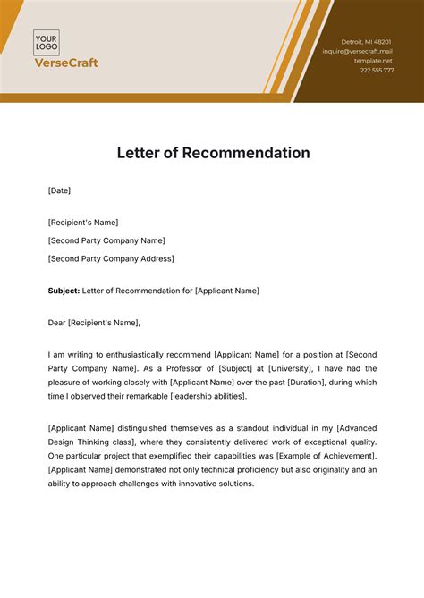 43 Free Letter Of Recommendation Templates Samples 43 Free Letter Of Recommendation Templates Samples