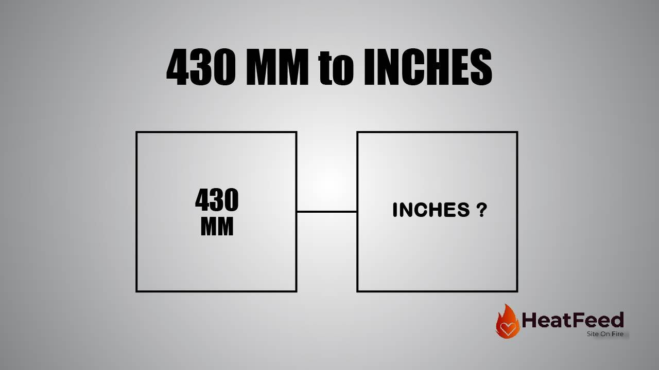 430 mm to inches conversion