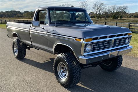 460 Powered 1977 Ford F 250 4X4 4 Speed For Sale On Bat Auctions Sold For 19 000 On February 9 2022 Lot 65 422 Bring A Trailer