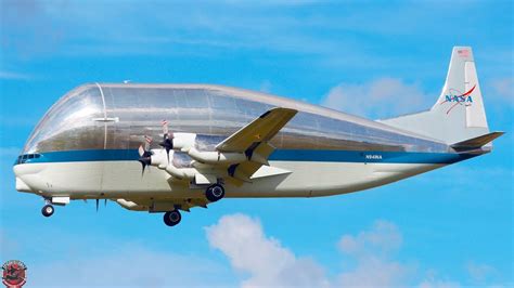 4K Mega Rare Nasa Super Guppy Crew Training Flights Ellington Tx Nasaplanes