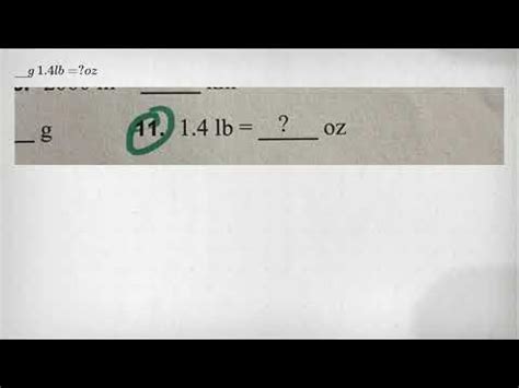 4lbs to oz Converter