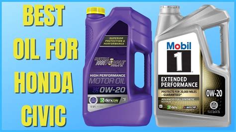 5 Best Oil For Honda Civic Youtube 5 Best Oil For Honda Civic Youtube