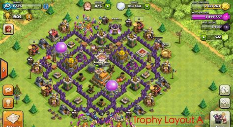 5 Gambar Base Coc Th 7 Terbaik Dan Terkuat Game Learn