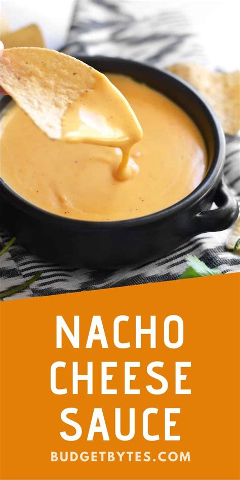 5 Minute Nacho Cheese Sauce Recipe Video Budget Bytes
