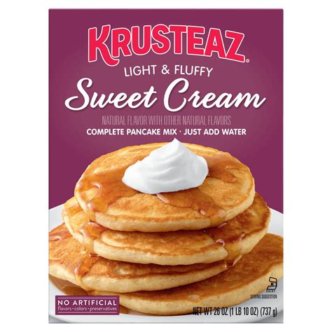 5 Pounds Krusteaz Sweet Cream Pancake Mix Just Add Water Sweet Cream
