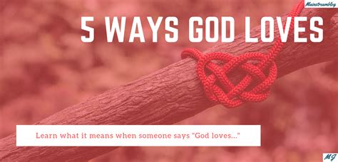 5 Ways God Shows His Love Faith In The News
