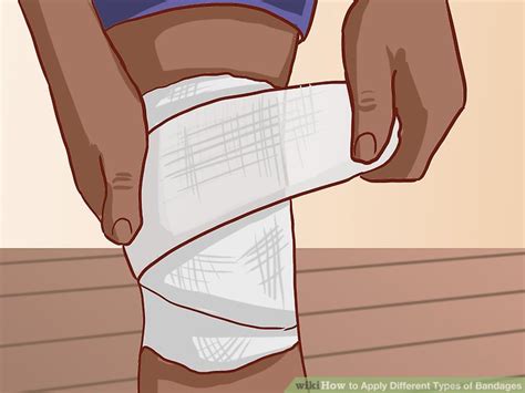 5 Ways To Apply Different Types Of Bandages Wikihow 5 Ways To Apply Different Types Of Bandages Wikihow