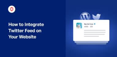 5 Ways To Integrate Twitter Feed Into Your Website Screenshots
