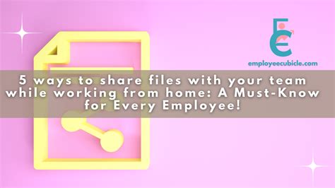 5 Ways To Share Files With Your Team While Working From Home Aditia Novit