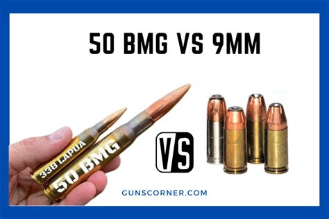 50 Bmg Vs 9Mm Ballistic Giants